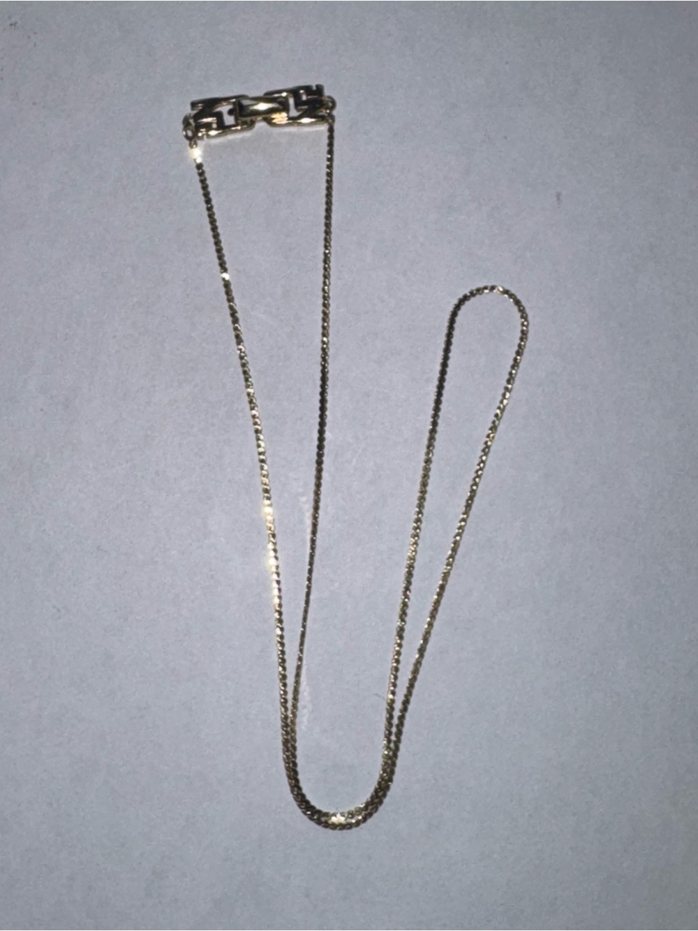 Vintage 1980’s Nina Ricci Gold-Plated chain with iconic interlocking NR logo